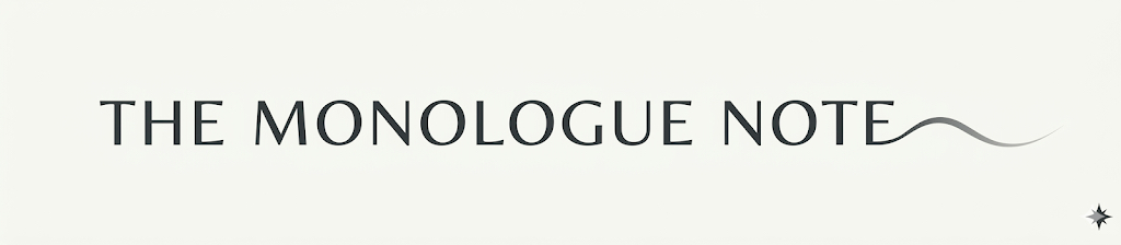 The Monologue Note